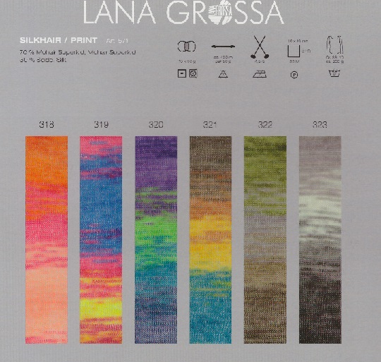 Lana Grossa - Silkhair Print